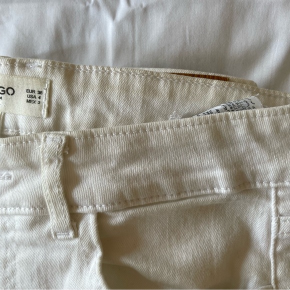 Mango Women’s White Skinny Jeans - Picture 5 of 6